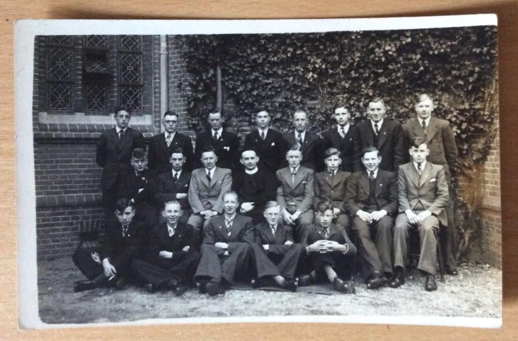 Oudewater, schoolfoto, Ophalen of Verzenden, 1940 tot 1960, Ongelopen, Utrecht