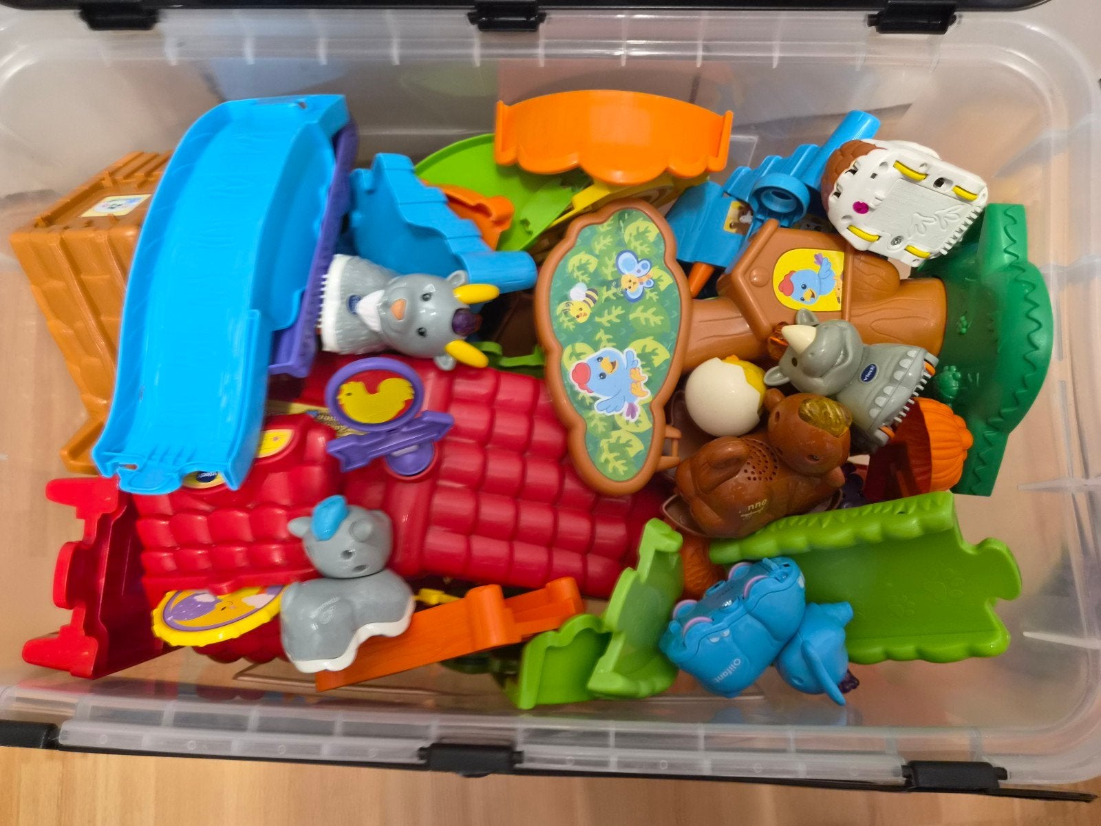 Mega Grote Zoef Zoef Dieren Set met Extra Baandelen, Ophalen, Gebruikt, Jongen of Meisje