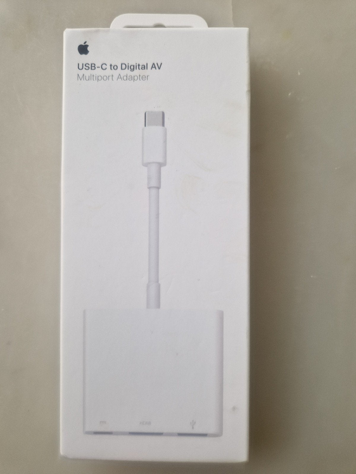 Apple USB-C naar Digitale AV Multiport Adapter, Ophalen of Verzenden, Nieuw, Minder dan 2 meter, HDMI-kabel