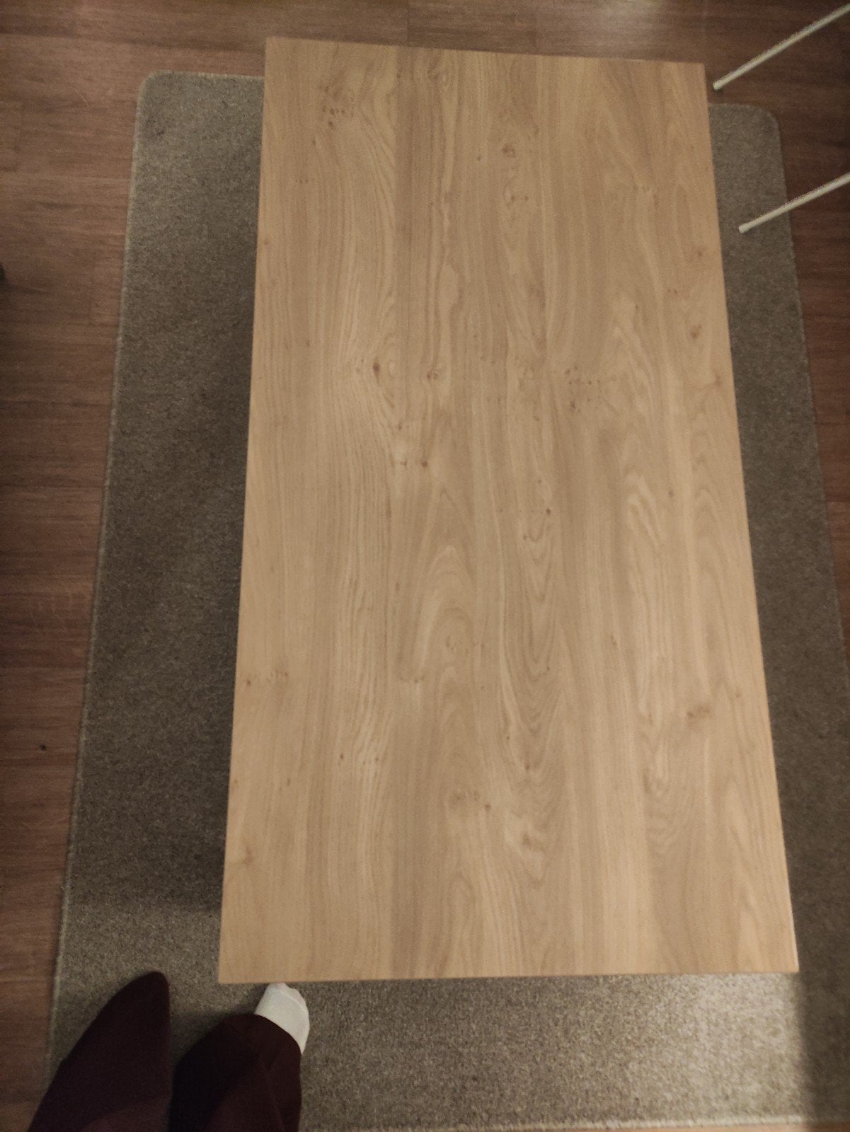 eikenhouten salontafel, Ophalen, 100 tot 150 cm, Eikenhout, 50 tot 100 cm