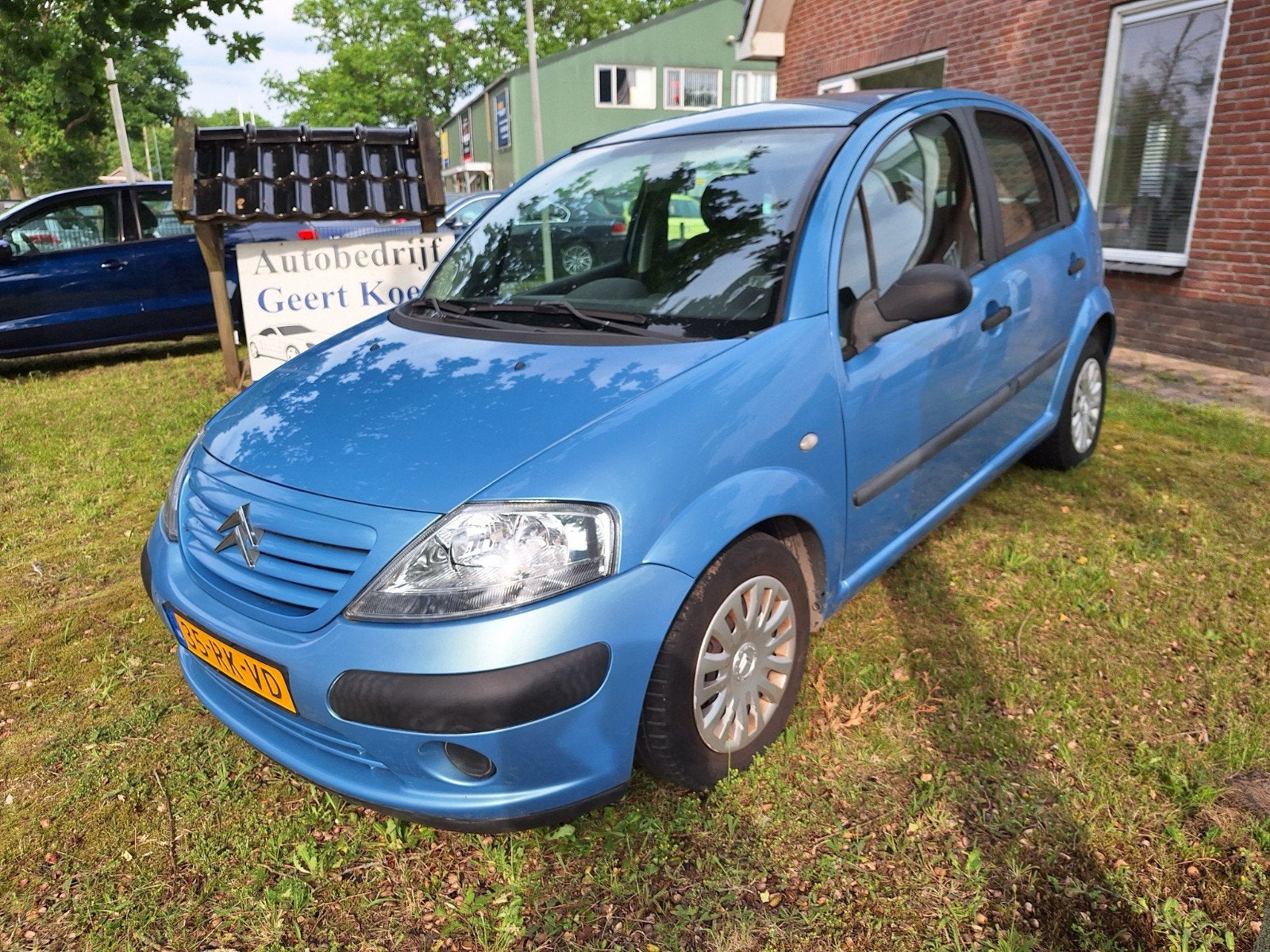 Citroën C3 1.1 I 2005 Blauw 96883 km nap!!!, Auto's, Citroën, Voorwielaandrijving, 4 cilinders, Blauw, Origineel Nederlands