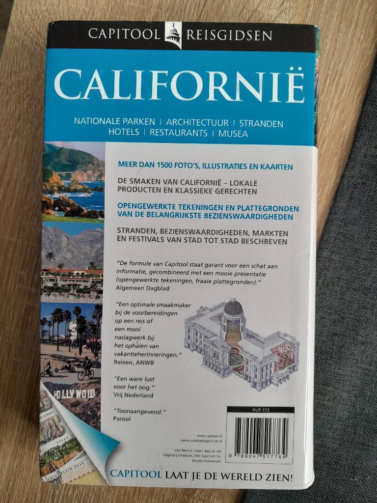 Capitool reisgids Californië, Capitool, Nieuw, Ophalen of Verzenden, Reisgids of -boek