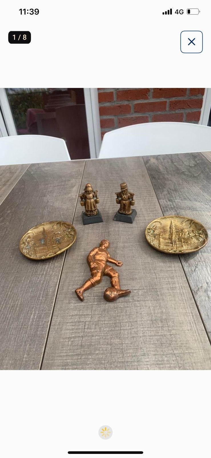 Antiek koperen voorwerpen, Ophalen of Verzenden