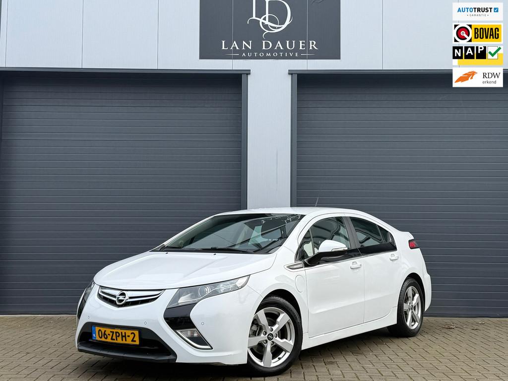 Opel Ampera 1.4 / LEDER / Stoelverwarming / NAP / CAMERA, Auto's, Euro 5, 86 pk, 1398 cc, 4 cilinders