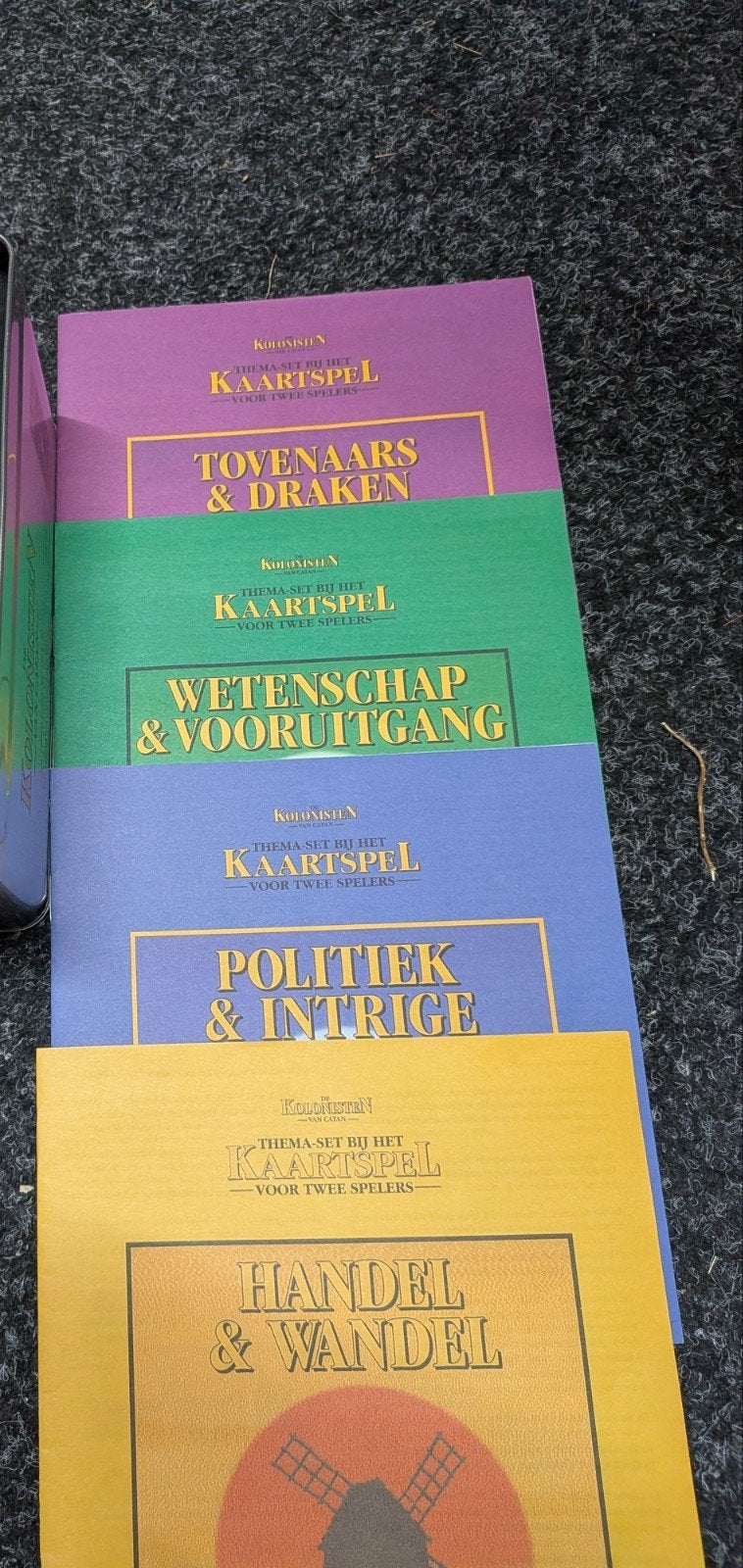 Kolonisten van Catan Kaartspel Uitbreidingen (4 stuks), Een of twee spelers, Ophalen of Verzenden, 999 Games