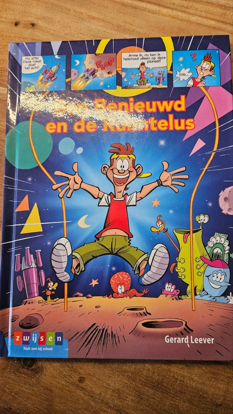 Ben Benieuwd en de Ruimtetelus - Stripboek, Eén stripboek, Ophalen of Verzenden, Gelezen, Gerard Leever