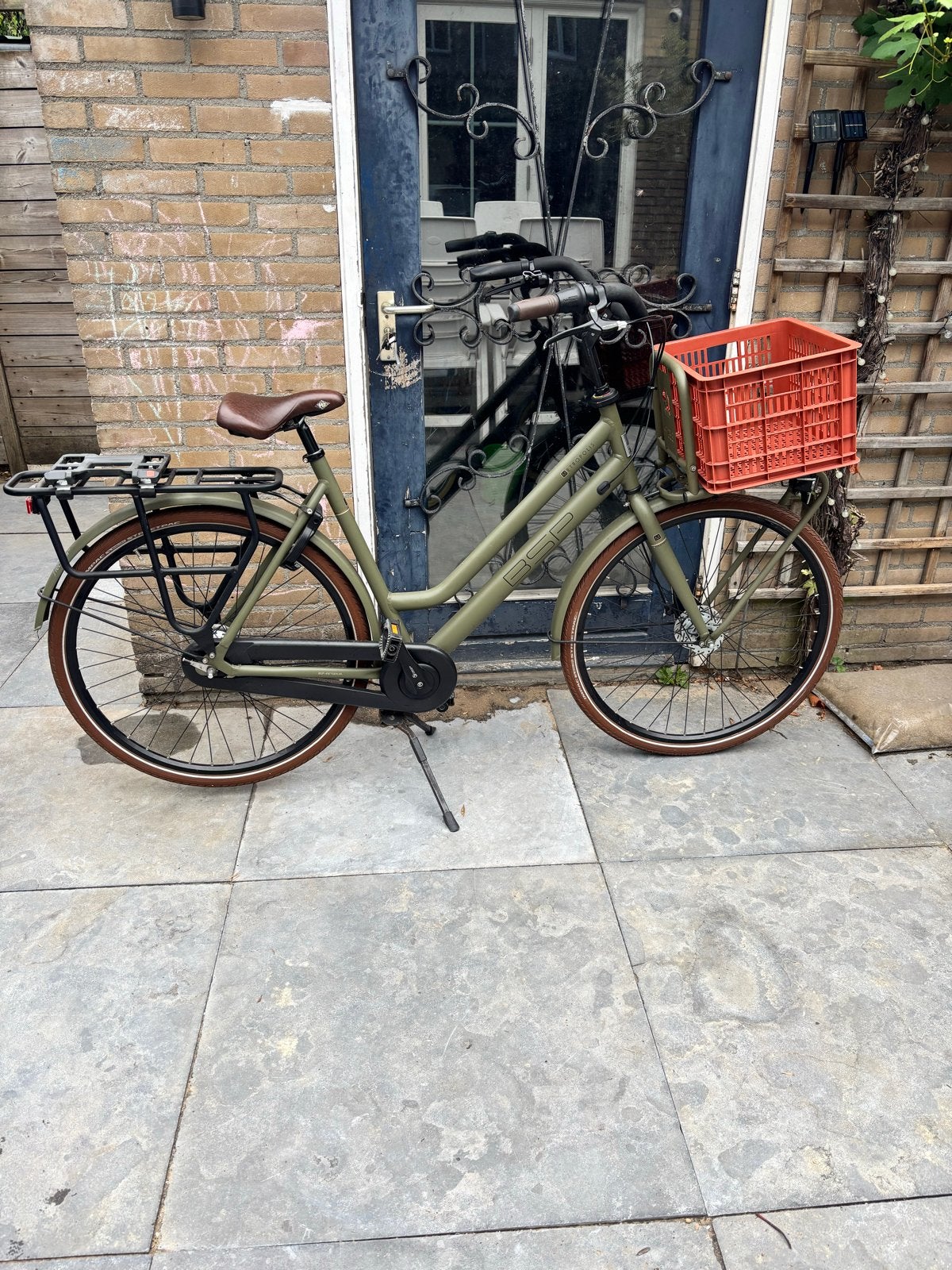 BSP Mamafiets 22,5 inch met 7 versnellingen, Fietsen en Brommers, Fietsen | Dames | Damesfietsen, Gebruikt, Versnellingen, 56 cm of meer