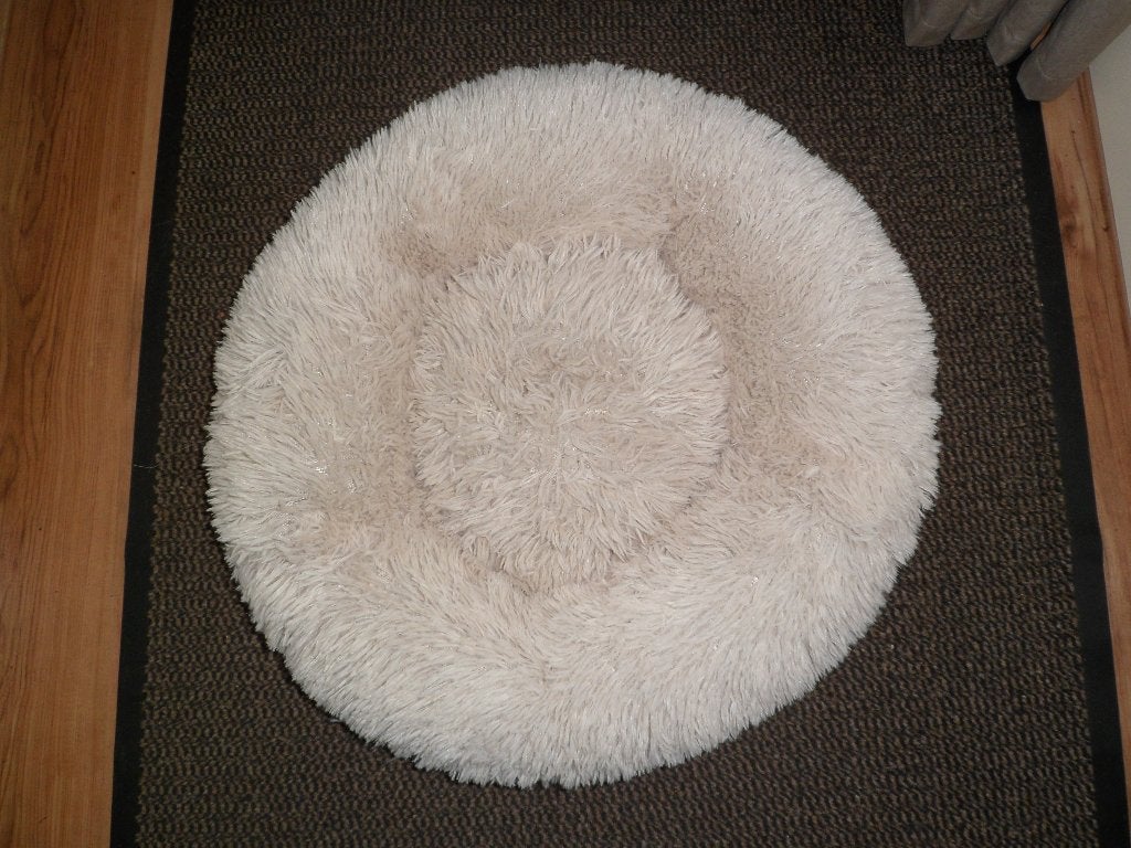 Hondenmand / donut, Ophalen, Zo goed als nieuw, Pluche