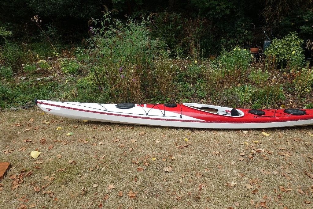 Norse Embla, zeekajak, kajak, kano., Watersport en Boten, Kajaks, Ophalen, Gebruikt, 1-persoons
