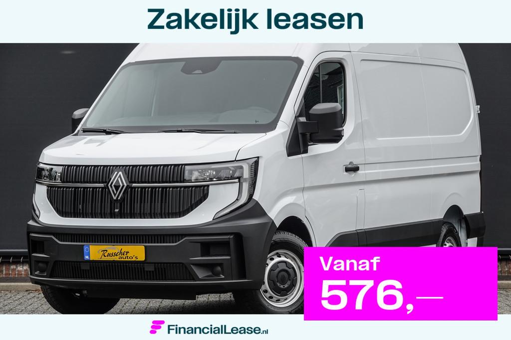 Renault Master T35 | L2H2 | 2.0Dci 150Pk | Stoel-Bank | Park, Stof, Gebruikt, Zwart, 4 cilinders