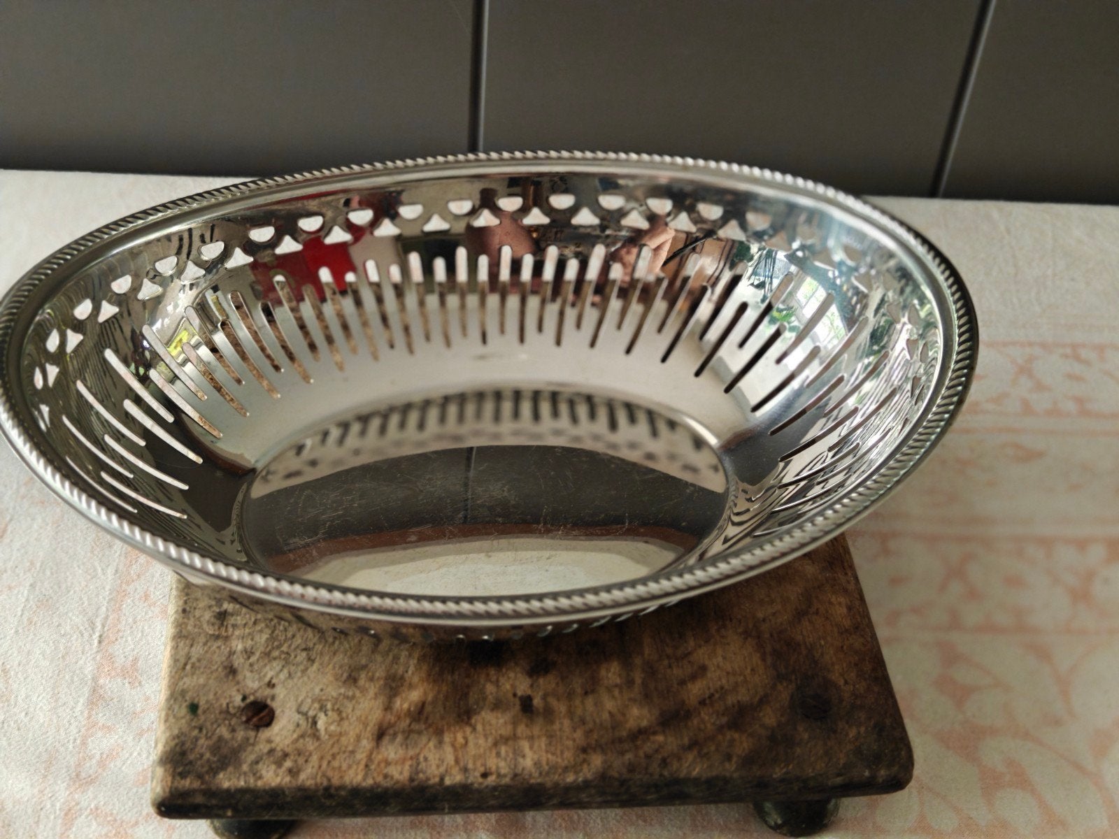 Alessi broodmand rvs, Ophalen of Verzenden, Zo goed als nieuw