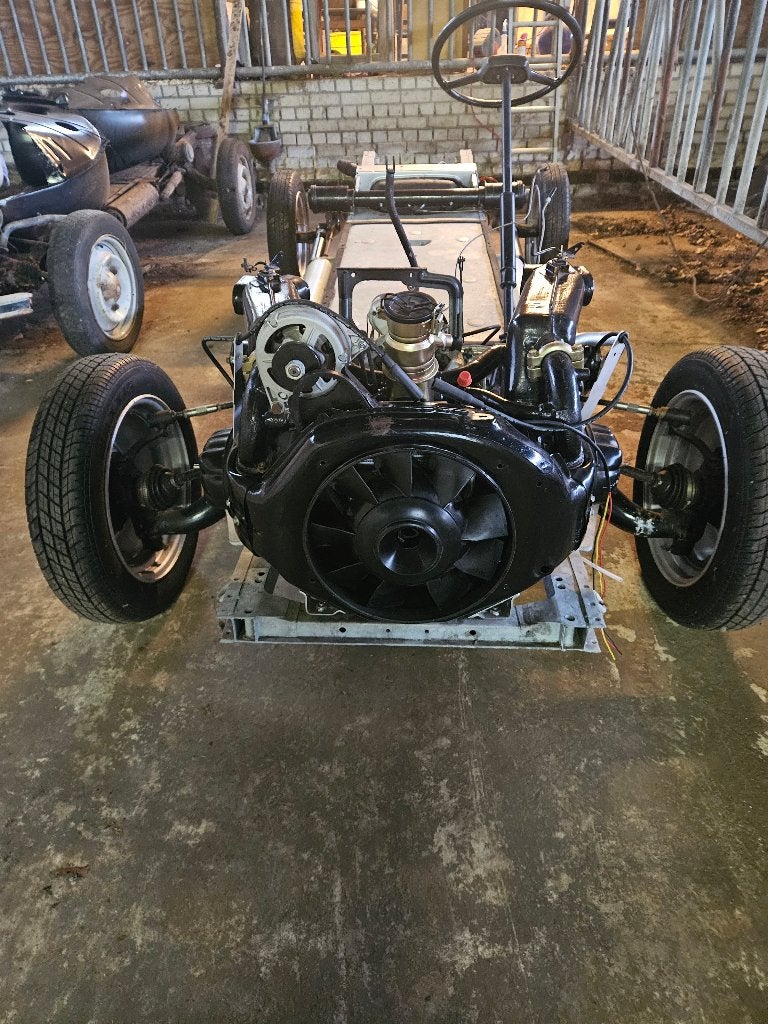 Citroen 2CV6 Rollend chassis , Complete AK 400, Pick-cabine, Ophalen, Citroën, Voor, Nieuw