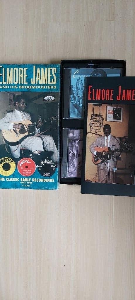 Elmore James Classic Early Recordings (1951-1956) 3 CD BOX, Boxset, Ophalen of Verzenden, Zo goed als nieuw, Blues