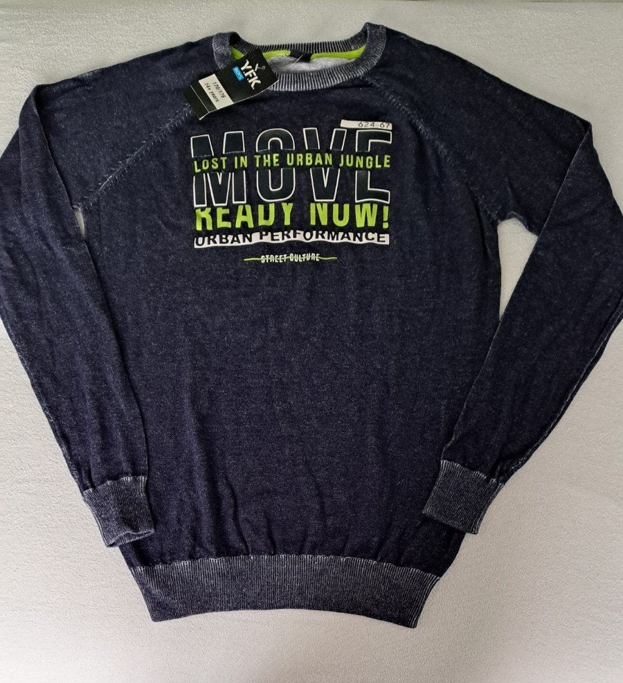 NIEUW: jongens trui, mt. 170/176, Kinderen en Baby's, Kinderkleding | Maat 170, Ophalen, Trui of Vest, Nieuw, Y.F.K.