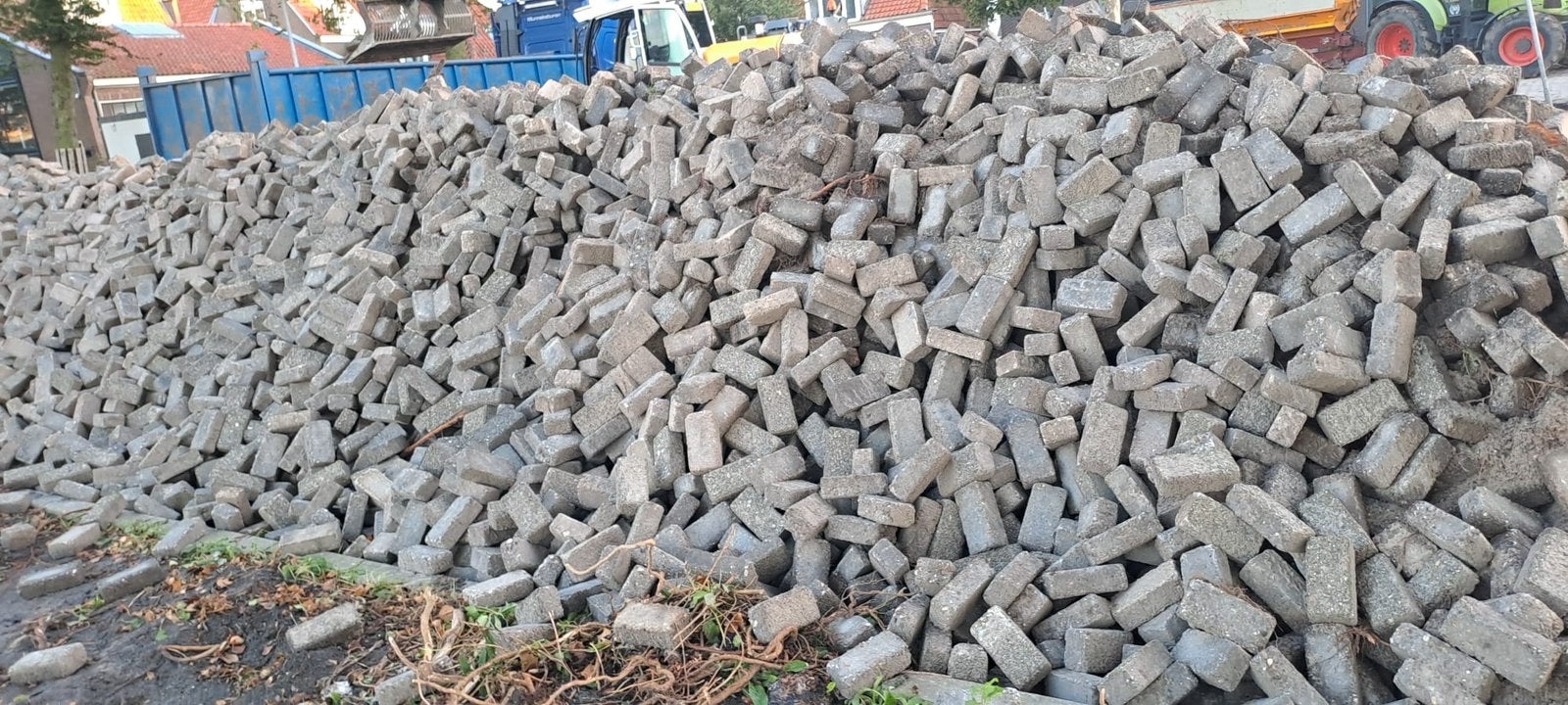 Betonklinkers Grijs / heide /antraciet  bkk 8 cm, Ophalen, Nieuw, Beton, Klinkers