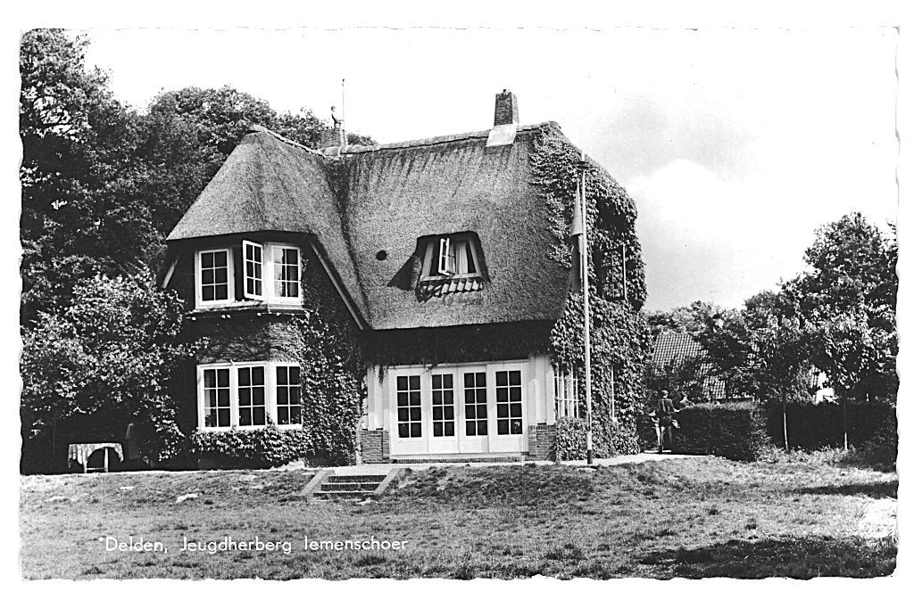 948977	Delden	Ov 1959	Jeugdherberg Imenschoer	Gelopen, Ophalen of Verzenden, 1940 tot 1960, Gelopen, Overijssel