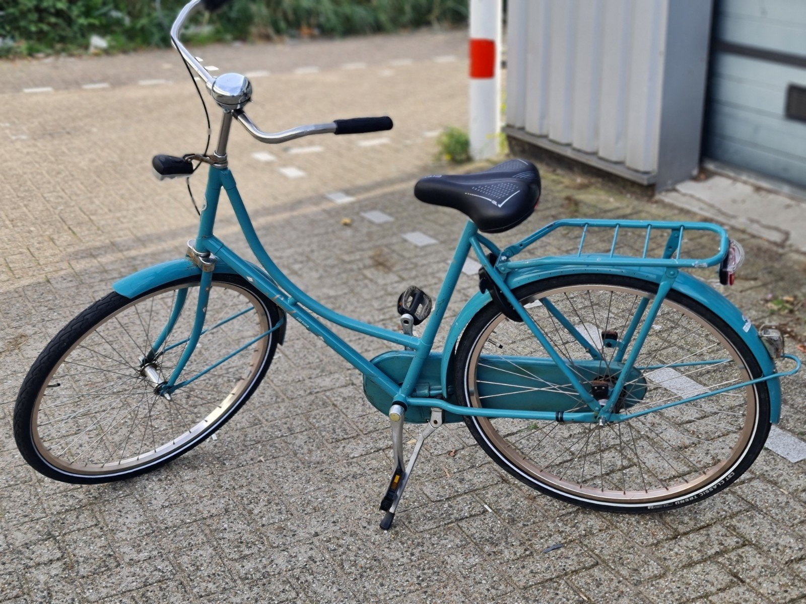 Cortina Soul Damesfiets - Turquoise, Fietsen en Brommers, Terugtraprem, Ophalen, Overige merken, 53 tot 56 cm