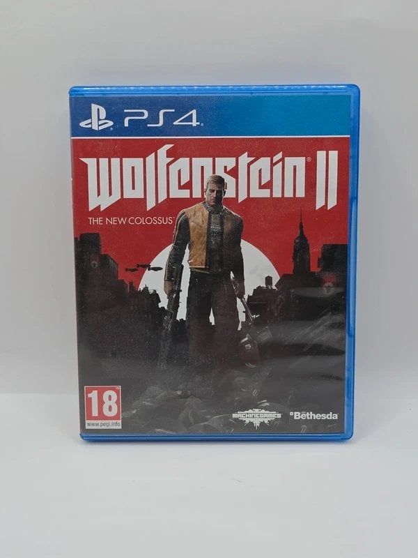 Wolfenstein 2 The New Colossus PS4, Spelcomputers en Games, Sony City 1-7-1 Konan, Minato-ku Tokyo 108-0075 Japan, support@playstation.com,