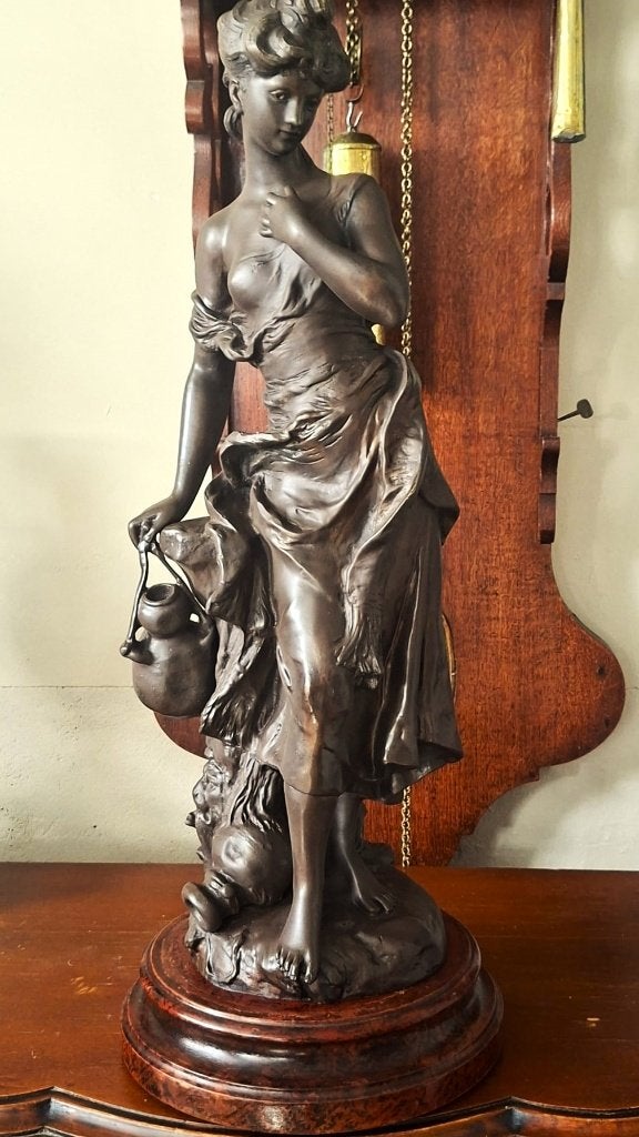 Figuur, Brons, Beeld, Vrouw, 50 - 100 cm