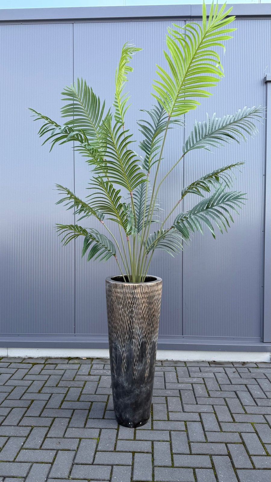 Plantenbak brons Baq Luxe Lite, Overige materialen, Gebruikt, Rond, Binnen