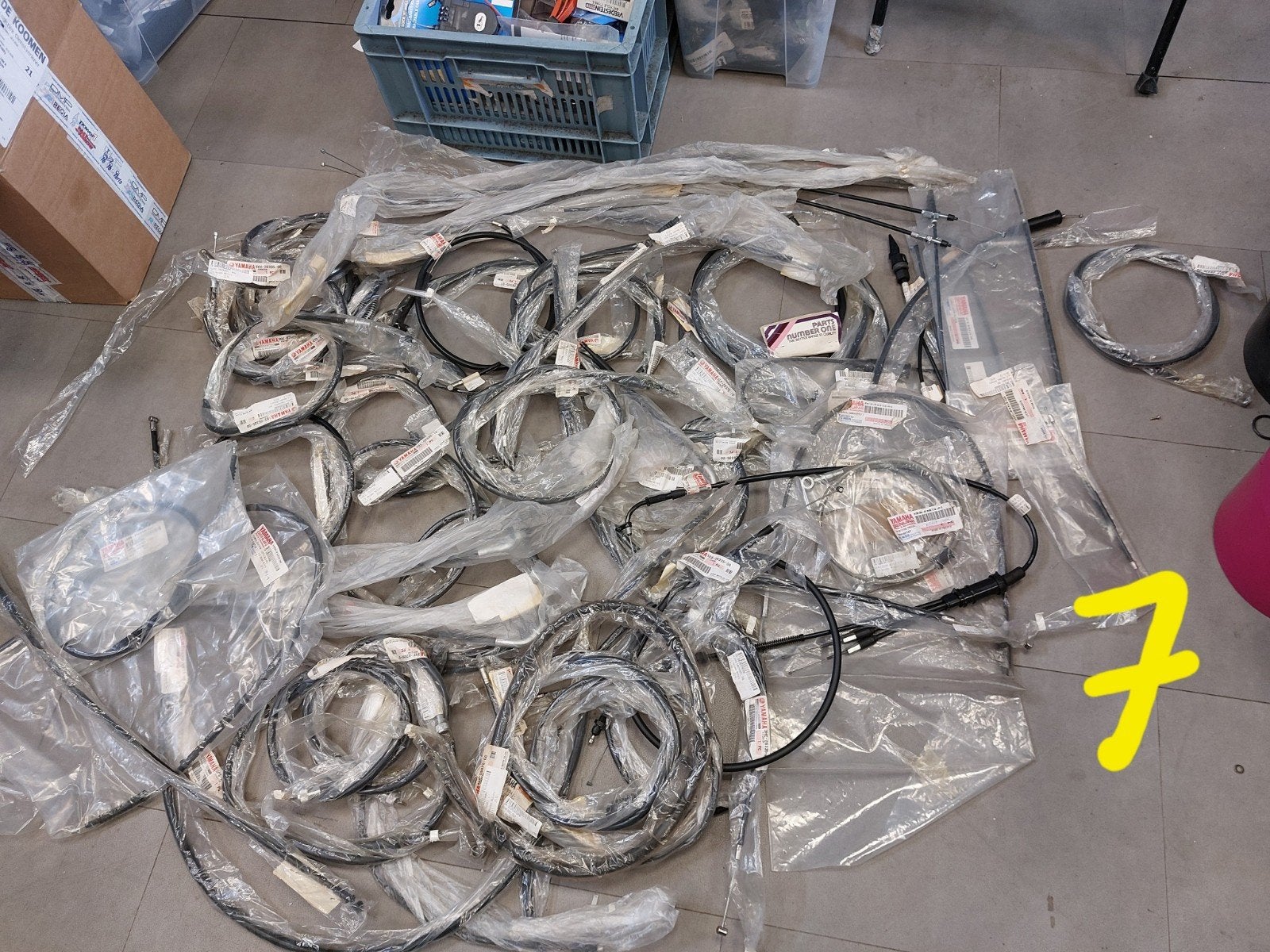 Partij yamaha kabels(7), Motoren, Onderdelen | Yamaha, Ophalen of Verzenden, Nieuw