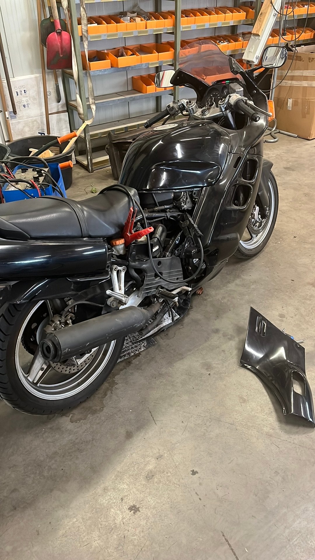 Honda cb750f zwart voor loop sloop, Ophalen, Gebruikt