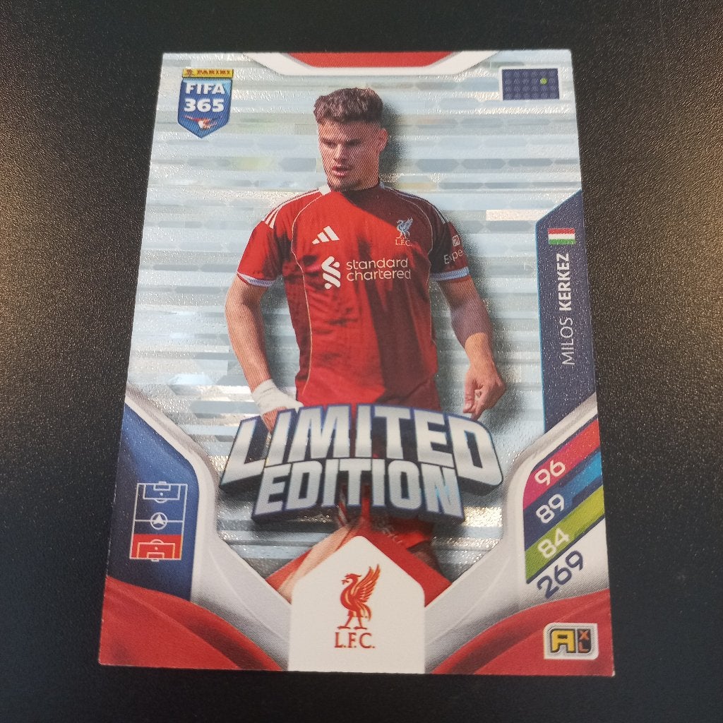 Milos Kerkez #NNO Limited Edition FIFA 365 2026, Ophalen of Verzenden, Zo goed als nieuw, Buitenlandse clubs, Poster, Plaatje of Sticker