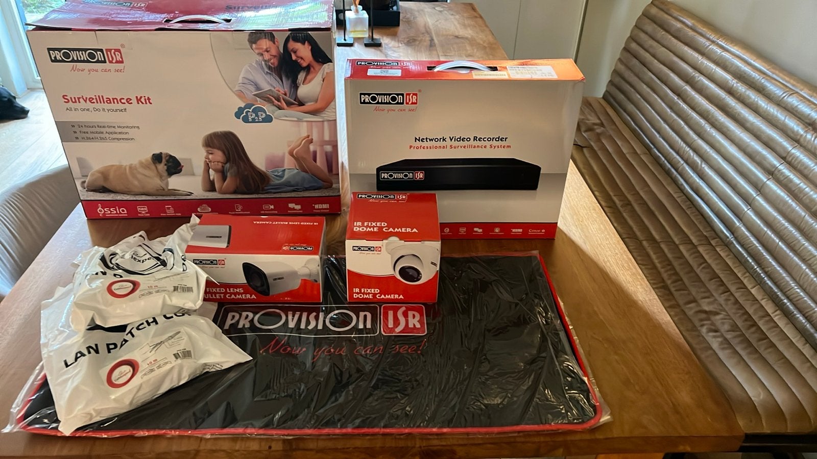 Provision ISR Surveillance Kit met NVR en camera's, Ophalen, Nieuw, Buitencamera