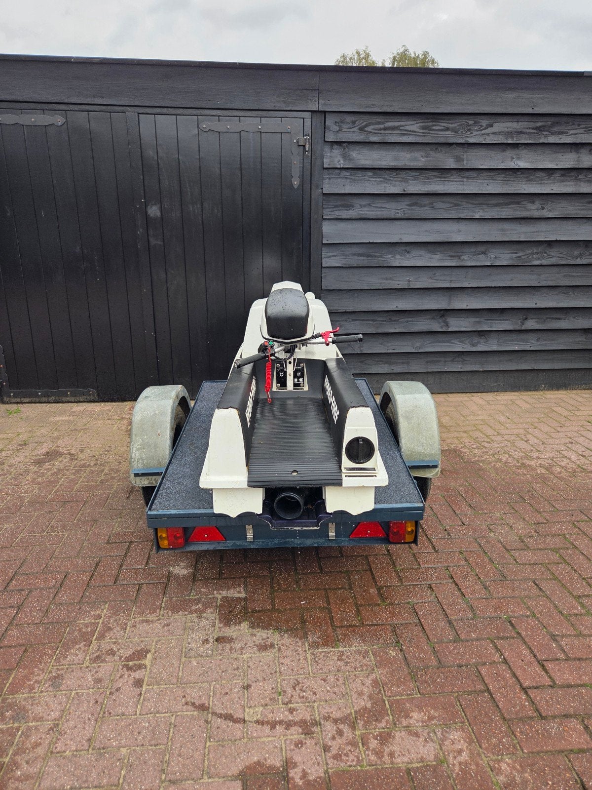 Kawasaki Jetski met trailer, Ophalen, Gebruikt
