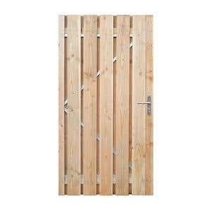 Douglas schuttingdeur compleet-100-120 cm, Ophalen, 1 tot 2 meter, Minder dan 3 meter, .