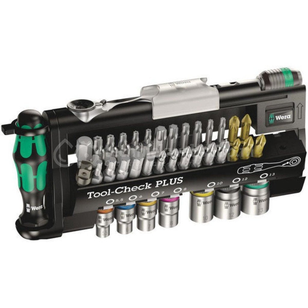 Wera Toolcheck Plus 39-dlg - 4013288173003, Ophalen of Verzenden, Nieuw, Gereedschapsset, Overige merken