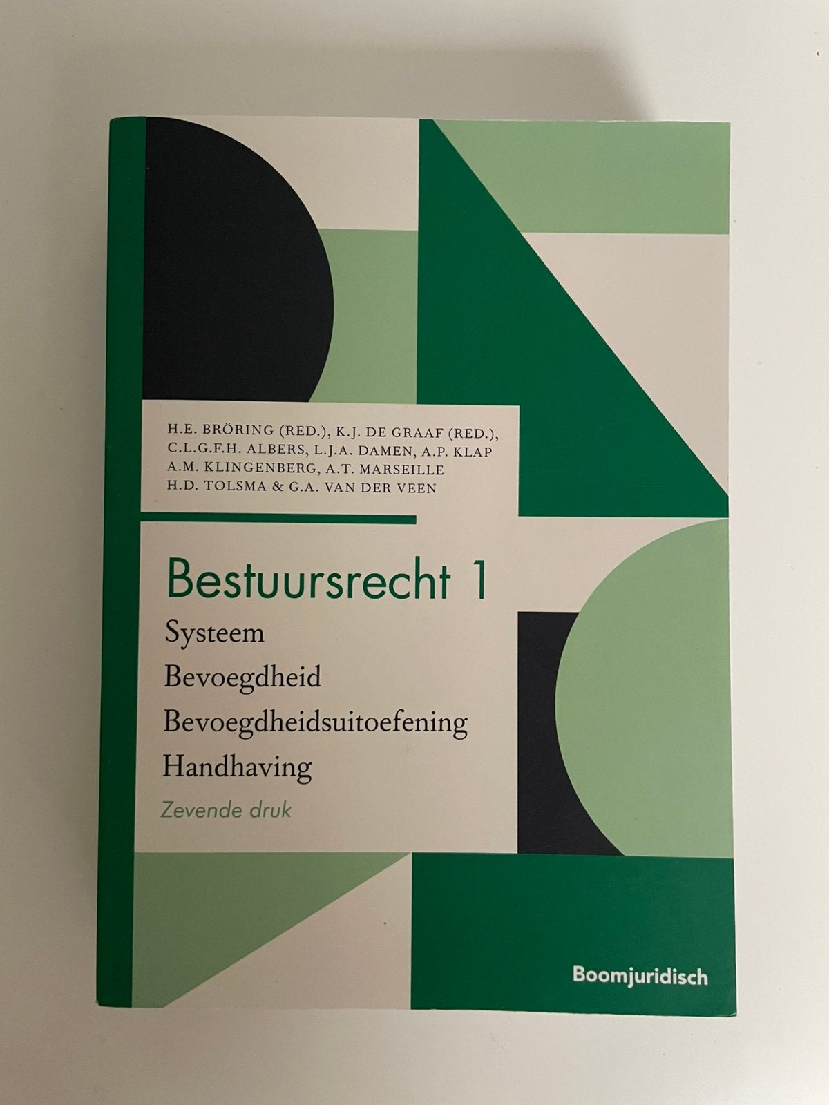 Bestuursrecht 1, Boeken, Ophalen of Verzenden, Zo goed als nieuw, Overige wetenschappen