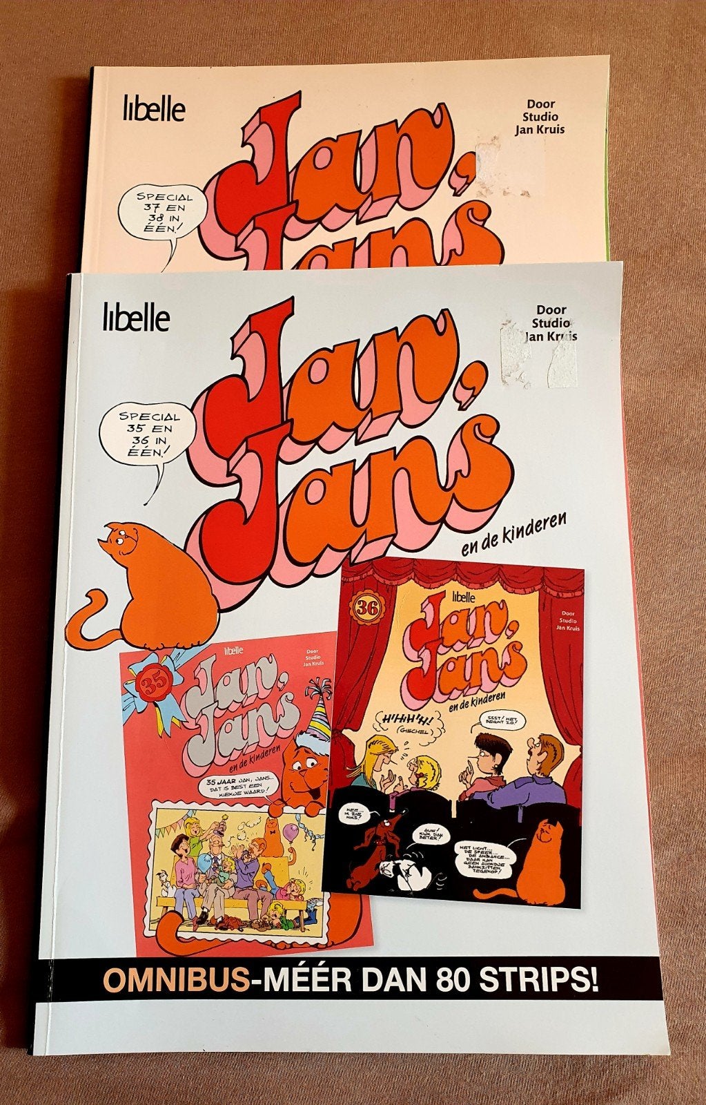 Jan Jans en de kinderen stripboeken, Boeken, Stripboeken, Meerdere stripboeken, Ophalen of Verzenden, Gelezen