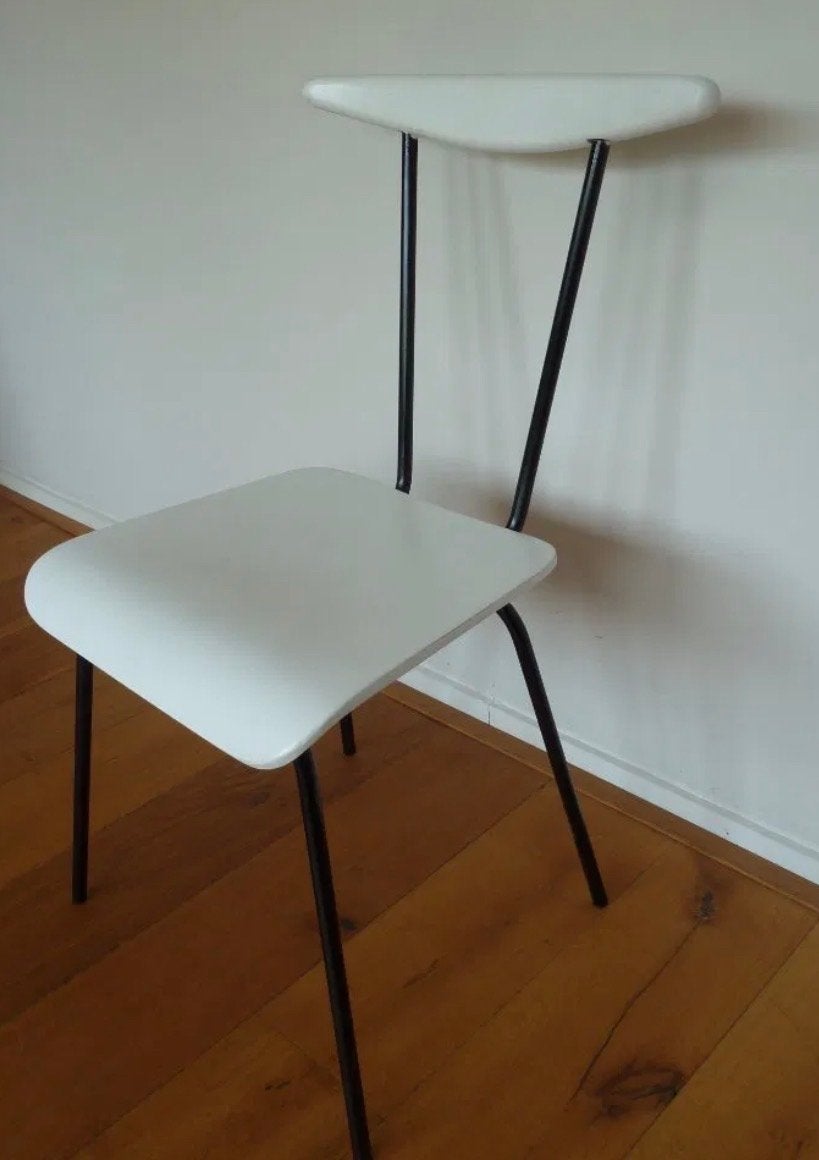 6 stoelen in diverse kleuren wim rietveld dressboy chair, Ophalen, Gebruikt, Overige kleuren, Vijf, Zes of meer stoelen