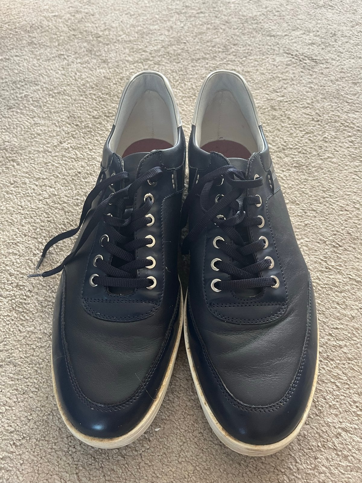 Bikkembergs donkerblauwe sneakers maat 46 - Zo goed als nieu, Kleding | Heren, Blauw, Ophalen of Verzenden, Sneakers of Gympen
