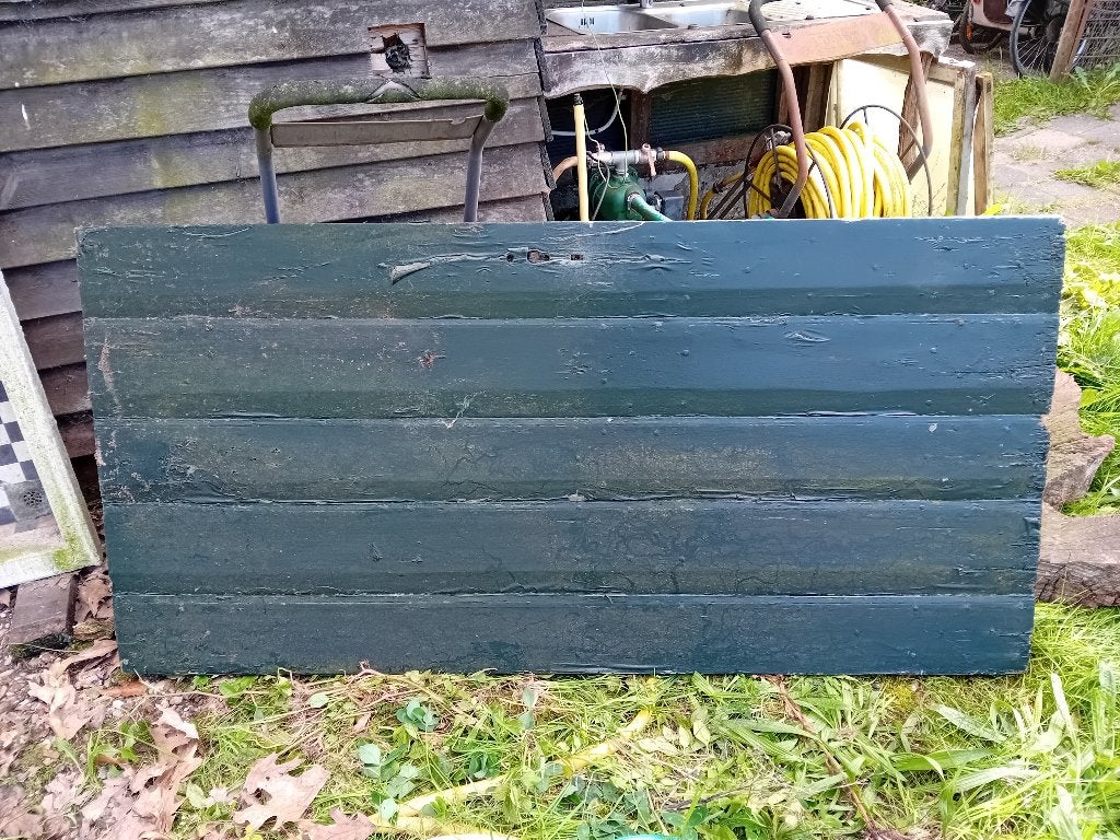 Staldeur zwaar, opknapper, Gebruikt, Buitendeur, 200 tot 215 cm, Hout