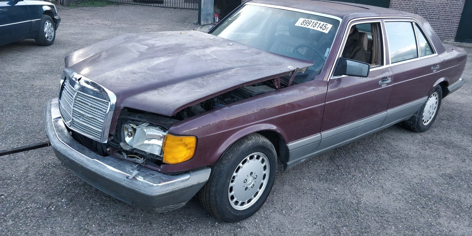 Mercedes W126 S-klasse 3.0SDL  1986 6 cilinder TURBO Diesel, Auto's, Oldtimers, Particulier, ABS, Airbags, Airconditioning, Automatische klimaatregeling