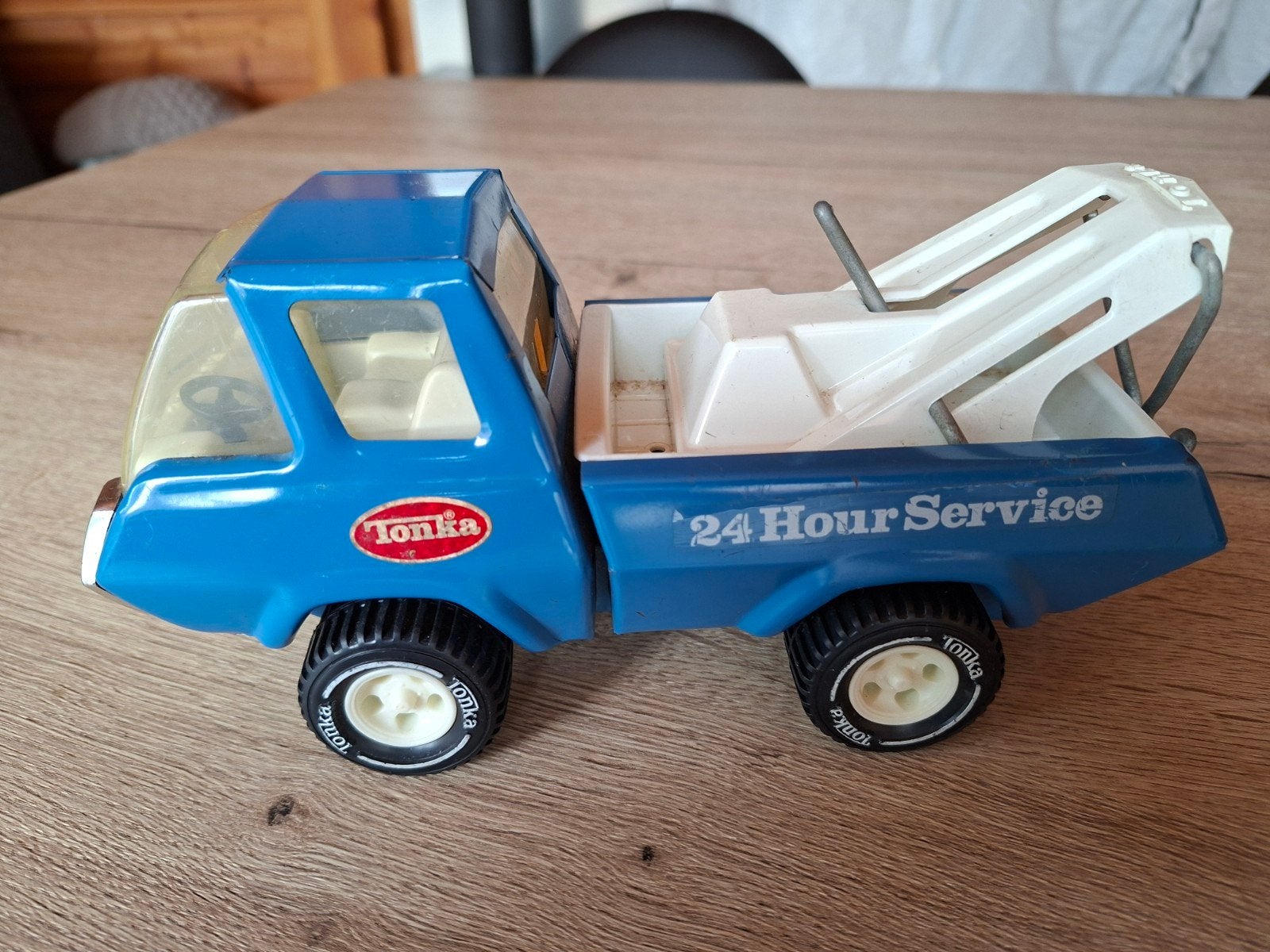 Vintage Tonka Sleepy Eye 24 Hour Service takelwagen, Ophalen of Verzenden, Gebruikt