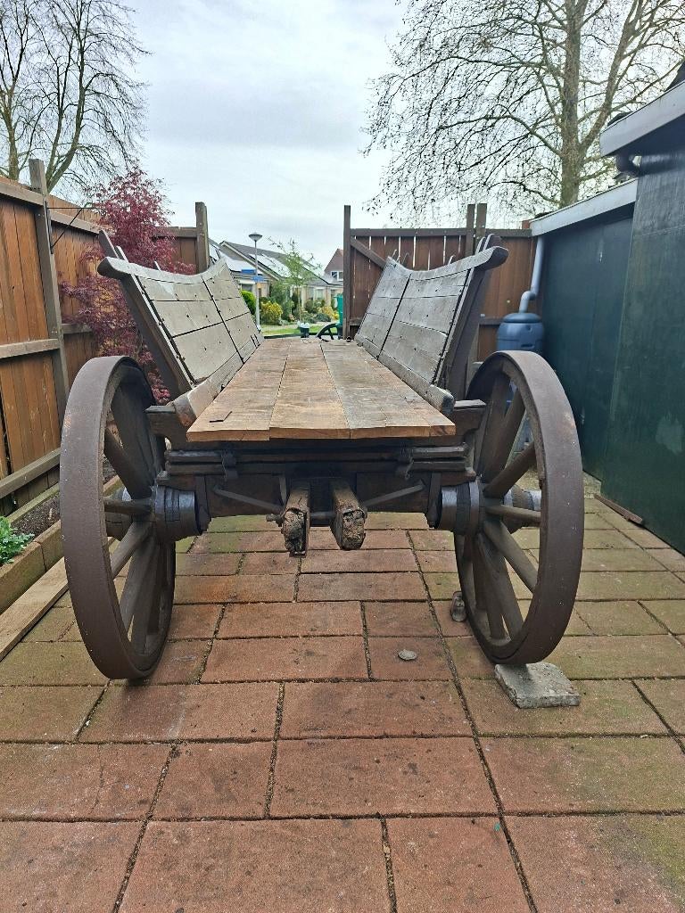 Ouderwetse hooiwagen, Antiek en Kunst, Ophalen