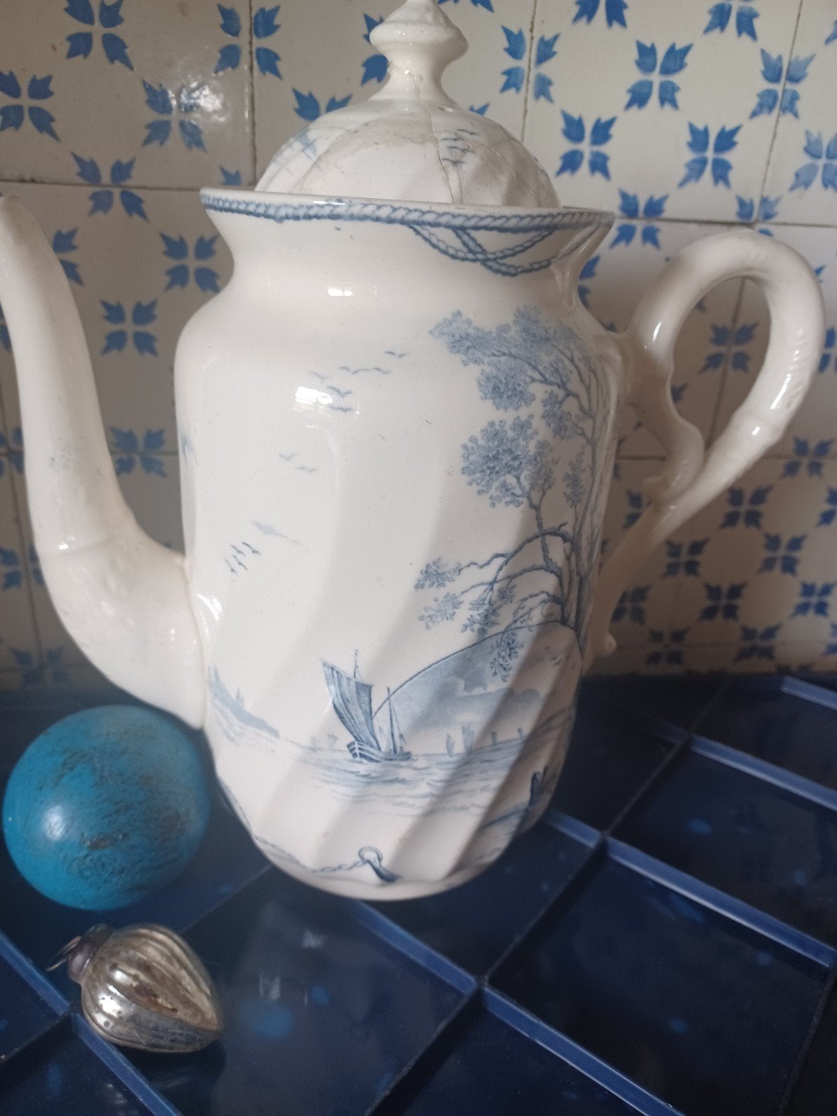 koffiepot marines regout, Ophalen of Verzenden