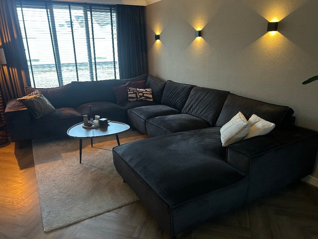 Grote u bank, Ophalen, Lounge, Hoekbank, 300 cm of meer