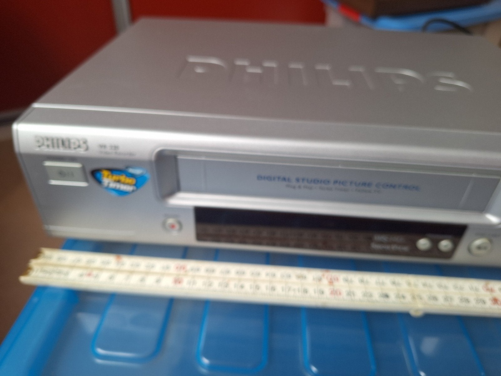 Philips VR220 VHS Videorecorder - ShowView, Turbo Timer, Audio, Tv en Foto, Ophalen of Verzenden, Gebruikt, VHS-speler of -recorder