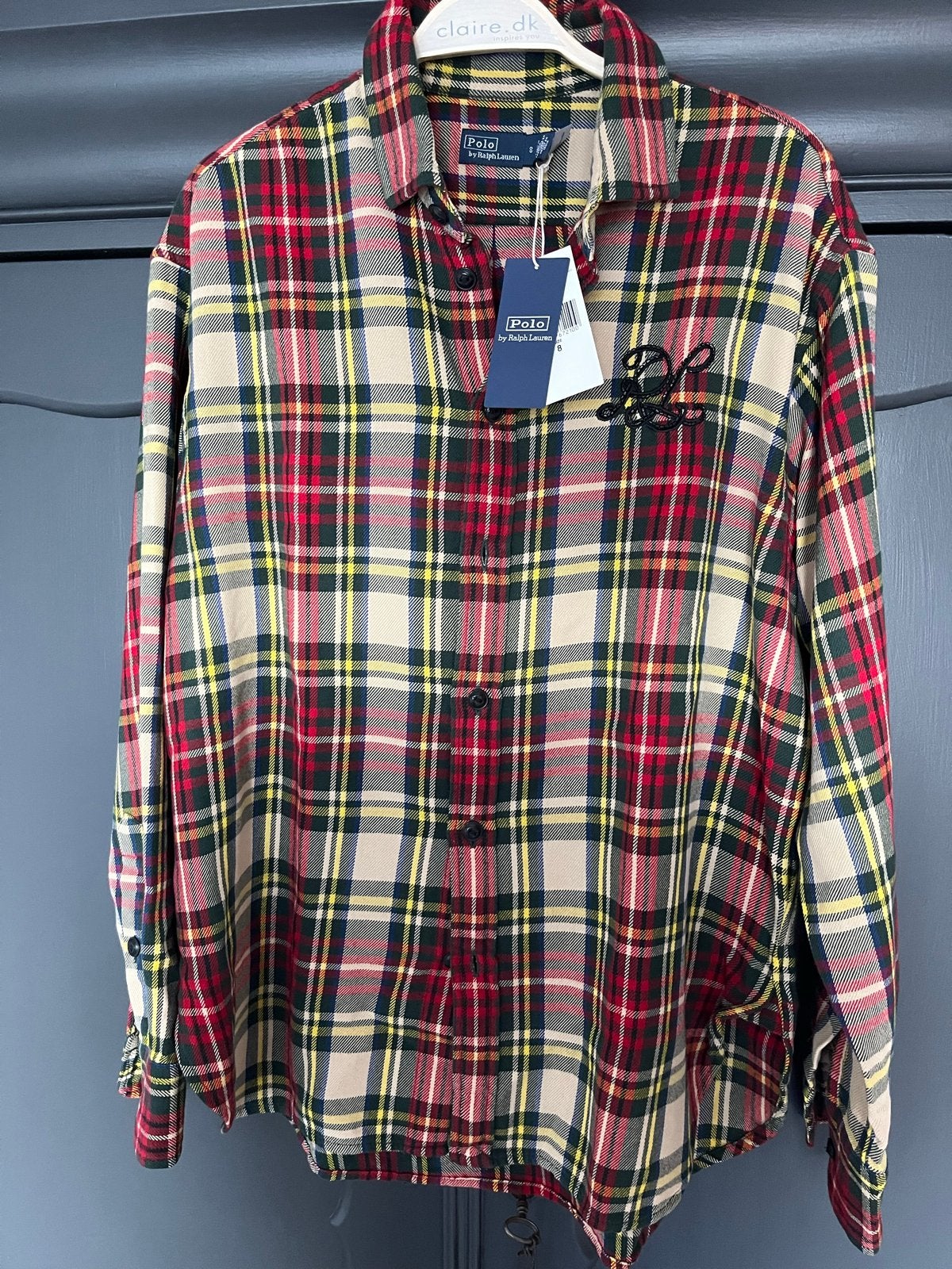 Polo Ralph Lauren Geruit Overhemd - Nieuw met labels, Kleding | Dames, Ophalen of Verzenden, Nieuw, Maat 38/40 (M), Meerkleurig