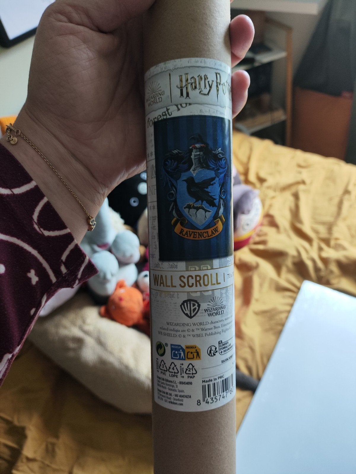 Harry Potter Ravenclaw wandrol nieuw, Ophalen of Verzenden, Nieuw, Overige typen