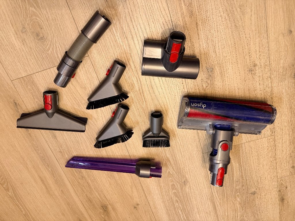 Dyson opzetstukken, borstels, mondstukken V7 V8 V10 V11 V15, Witgoed en Apparatuur, Ophalen of Verzenden, Dyson, Reservoir, Steelstofzuiger