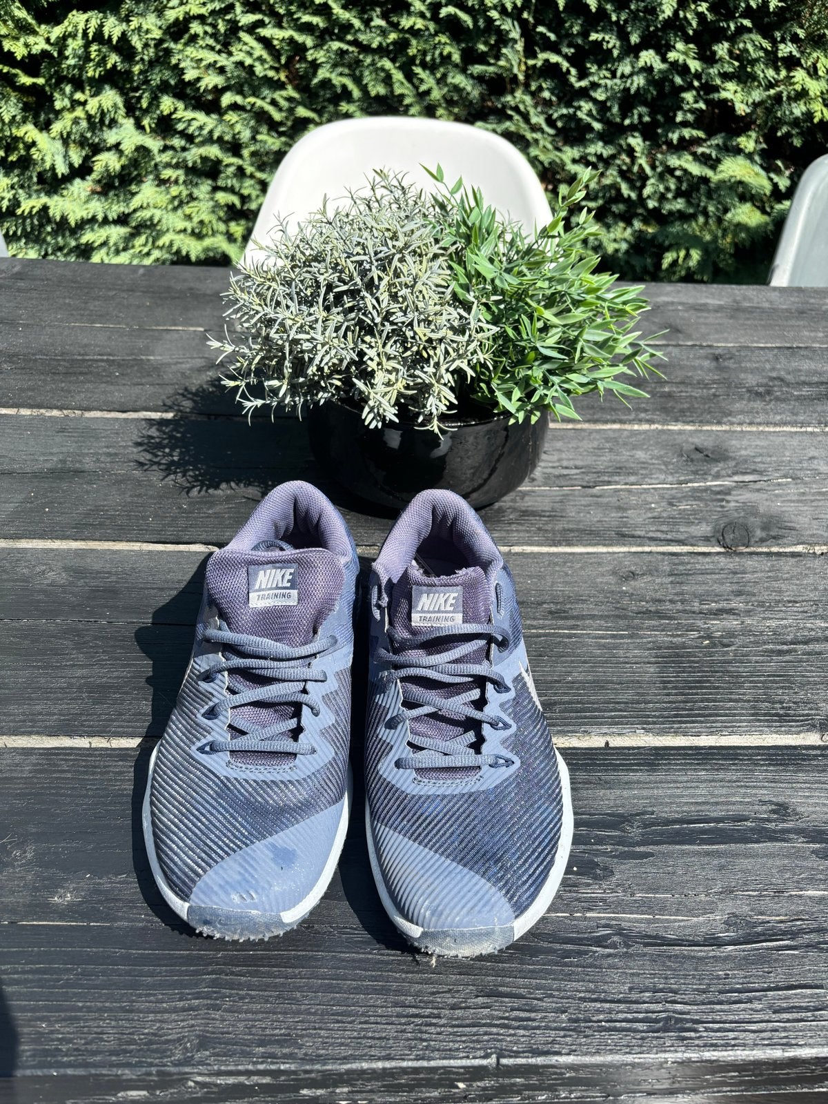 Nike Training sneakers - Maat 44, Ophalen, Gedragen, Blauw, Sportschoenen