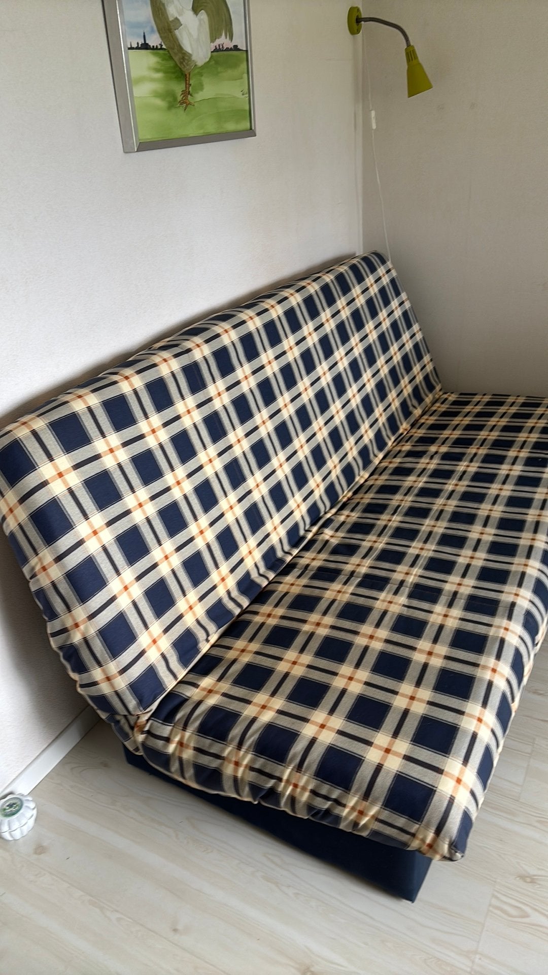 Bed/bank met opbergruimte lang 1.90 breed 1.30, Ophalen, Gebruikt, Tweepersoons, 140 cm