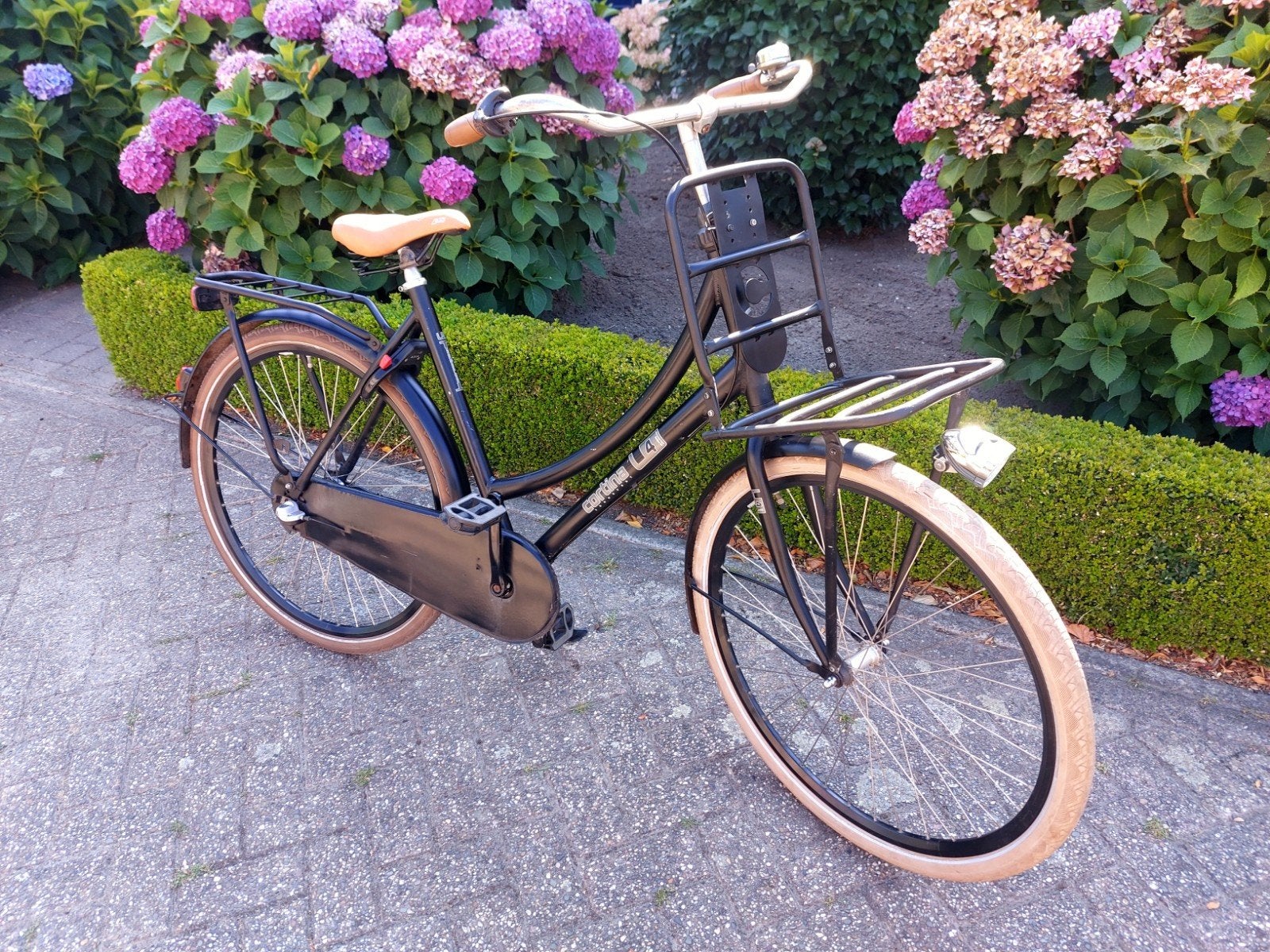 cortina  fiets, Ophalen, Terugtraprem, Gebruikt, Versnellingen