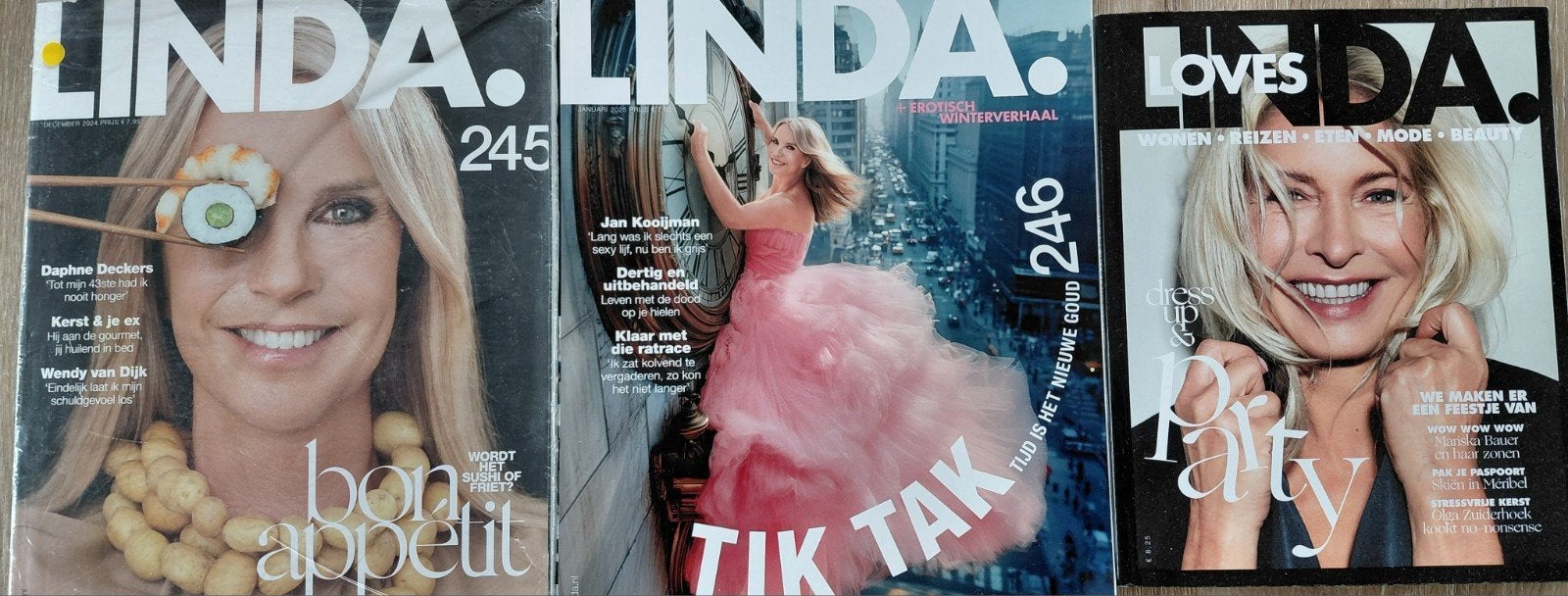 Linda bladen 4x incl. special in nieuw staat, Boeken, Ophalen of Verzenden, Zo goed als nieuw, Damesbladen