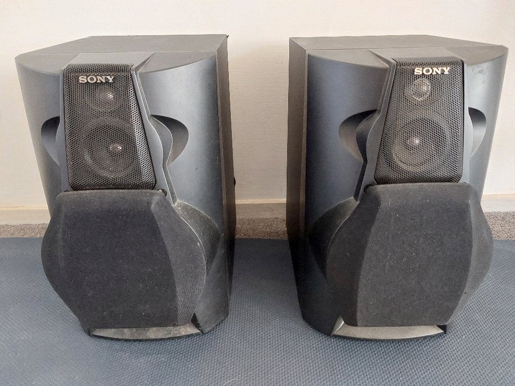 Sony speakers zware bas